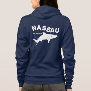 Sudadera Nassau - Las Bahamas: Camiseta de buceo de tiburon