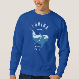 Sudadera Natación con delfines Lovina Bali
