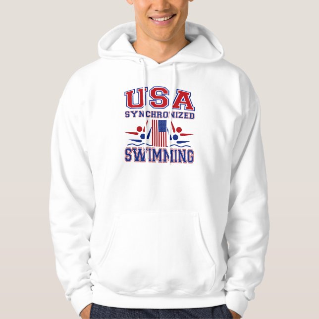 Sudadera Natación sincronizada de los E.E.U.U. (Anverso)