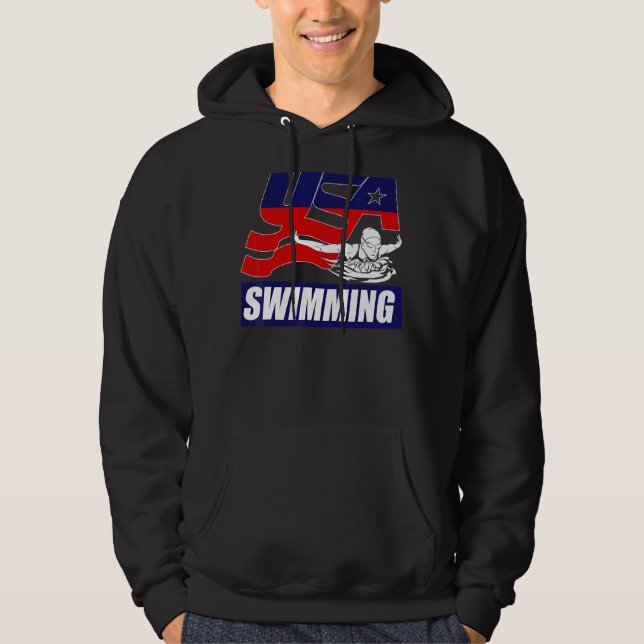 Sudadera Natación Swimmer Coach Swim Team Sports 2022 U S (Anverso)