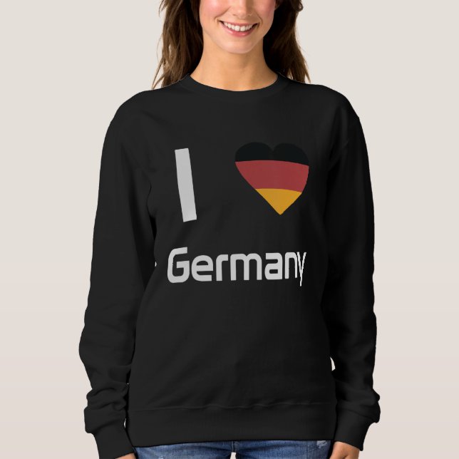 Sudadera National Flag of Germany souvenir  for men women 3 (Anverso)