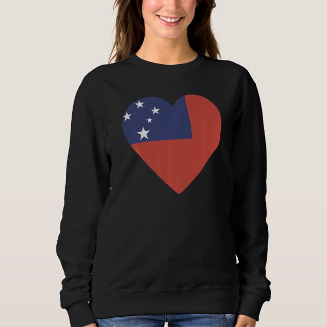 Sudadera National Flag of Samoa souvenir  for men women  4 (Anverso)