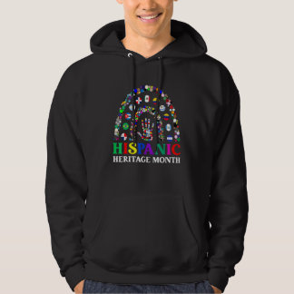 Sudadera National Hispanic Heritage Month Rainbow All Count