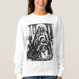 Sudadera Natividad Madonna y Virgen Infantil María