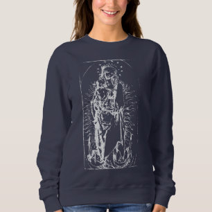 Sudadera Natividad Madonna y Virgen Infantil María