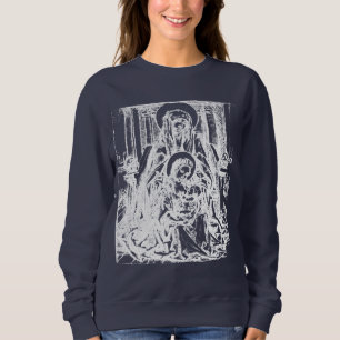 Sudadera Natividad Madonna y Virgen Infantil María