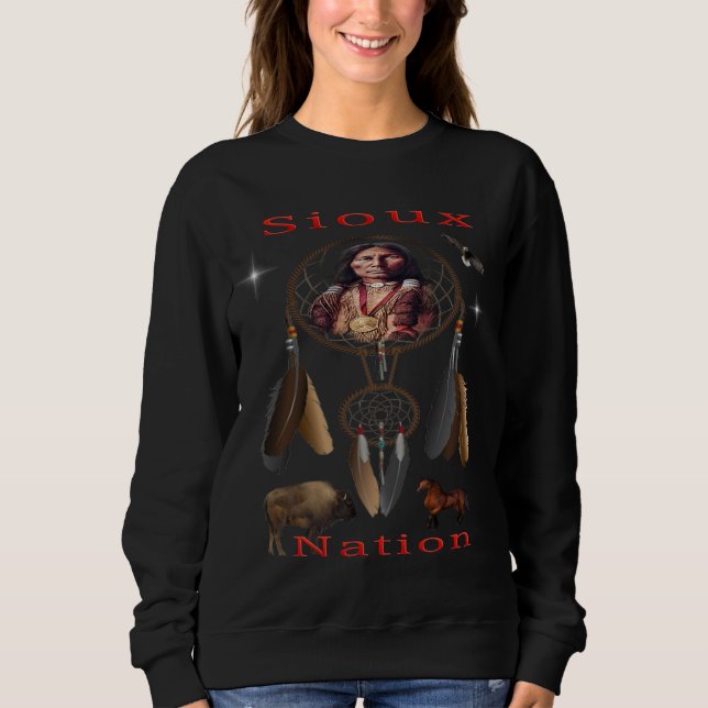 Sudadera Nativo americano (Anverso)