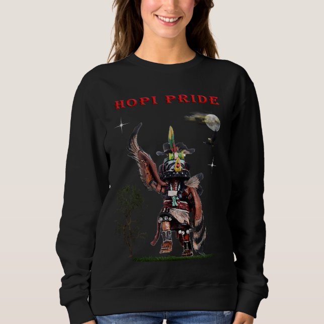 Sudadera Nativo americano Hopi (Anverso)