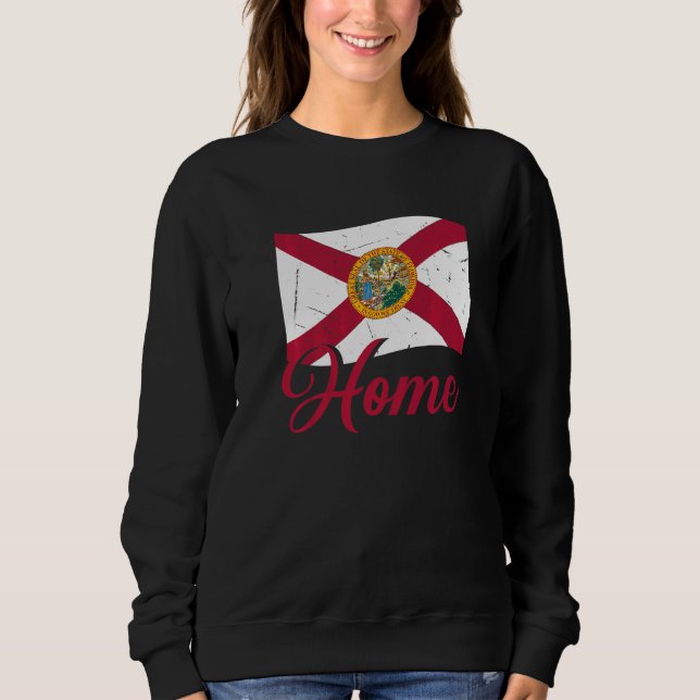 Sudadera Nativo de Florida Estado Natal Florida (Anverso)