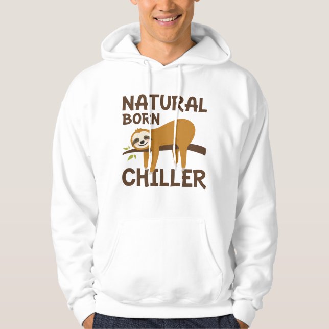 Sudadera Natural Born Chiller (Anverso)