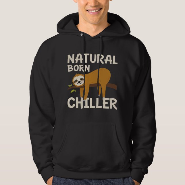 Sudadera Natural Born Chiller (Anverso)