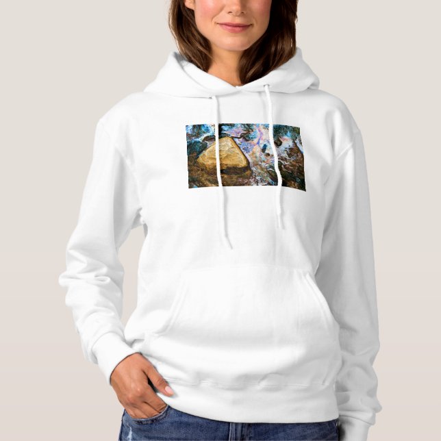 Sudadera naturaleza abstracta agua quieta (Anverso)