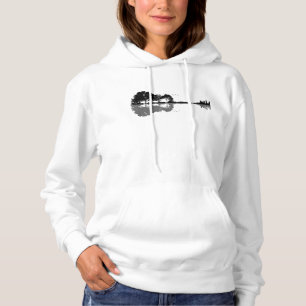 Sudadera Naturaleza de guitarra acústica música de fondo gu