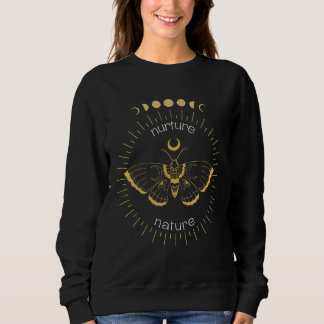Sudadera Naturaleza de la nutria Fase celestial de la Luna