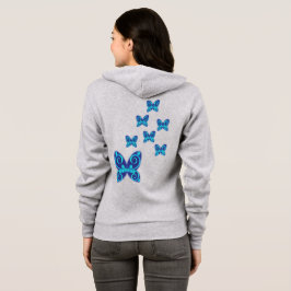 Sudadera naturaleza de las mariposas