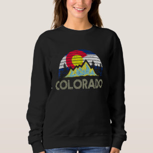 Sudadera Naturaleza de las Montañas Retro de Senderismo de 