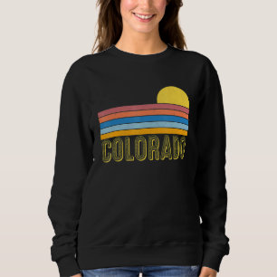 Sudadera Naturaleza de los Montes Retro del Día del Colorad