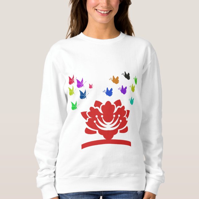 Sudadera naturaleza de lujo (Anverso)