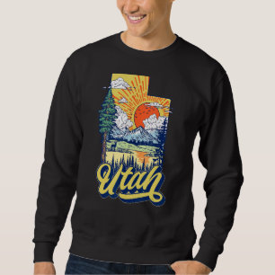 Sudadera Naturaleza de Utah y Montañas y Tre del Orgullo de