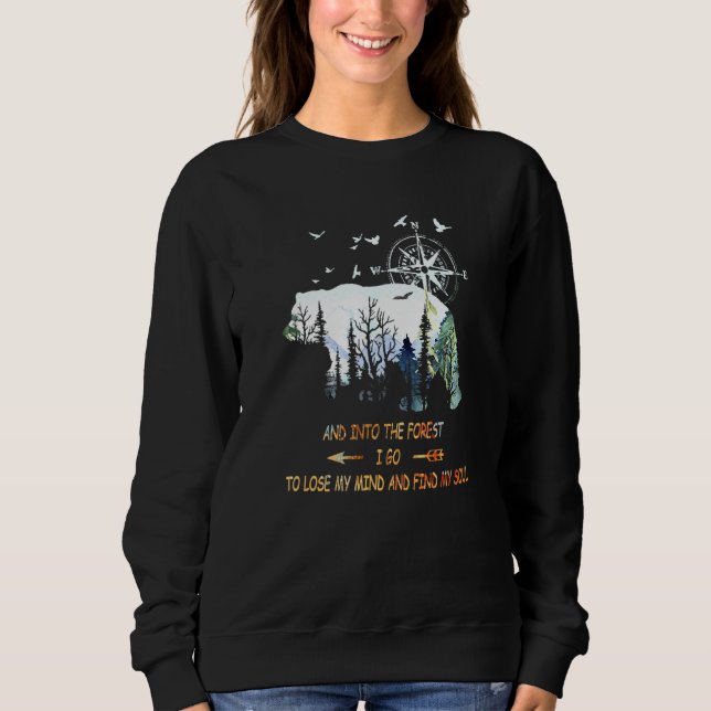 Sudadera Naturaleza del campamento (Anverso)