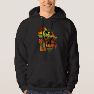 Sudadera Naturaleza del continente africano del atardecer e