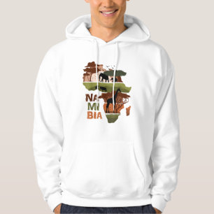 Sudadera Naturaleza del continente africano del atardecer e