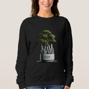 Sudadera Naturaleza En La Ciudad Urbana Plantación Jardiner
