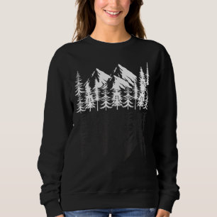 Sudadera Naturaleza Montañas Senderismo Árboles de vida sil