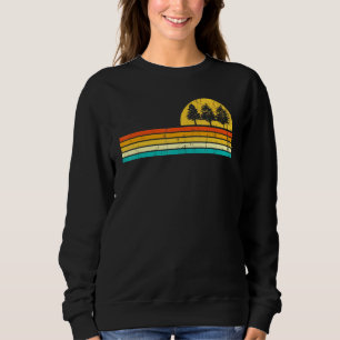 Sudadera Naturaleza retro al aire libre Selva de árboles si