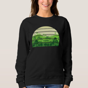 Sudadera Naturaleza Salvaje Retro Árboles Vida Silvestre Bo