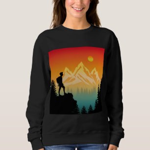 Sudadera Naturaleza Senderismo Montaña Paisaje Forestal