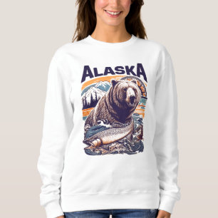 Sudadera Naturaleza vintage de Alaska
