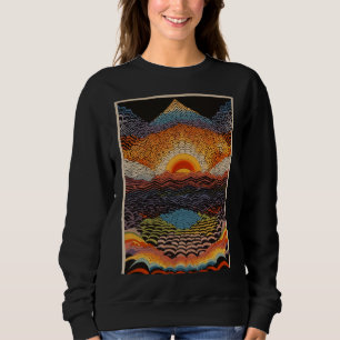 Sudadera naturaleza vista en forma de arte