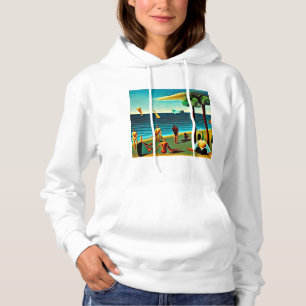Sudadera Naturistas en la playa