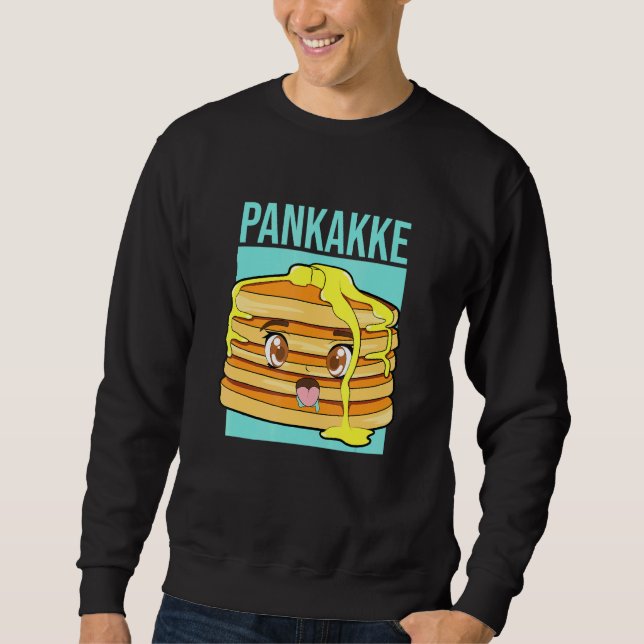 Sudadera Naughty Foodie Pun Pankakke Sarcastic (Anverso)