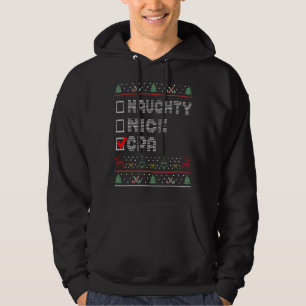Sudadera Naughty Nice Cpa Matando al Grupo de Navidades Paj
