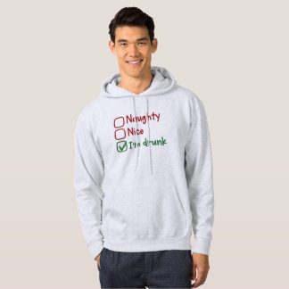 Sudadera Naughty, Nice, I'm Drunk - Funny Christmas