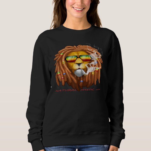 Sudadera Naural Mystic Reggae Vibes (Anverso)