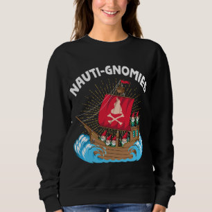 Sudadera Nauti Gnomies Vela Nórdicos Piratas Gnomes
