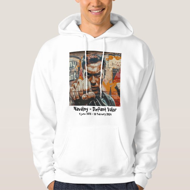 Sudadera Navalny - Valor desafiante (Anverso)