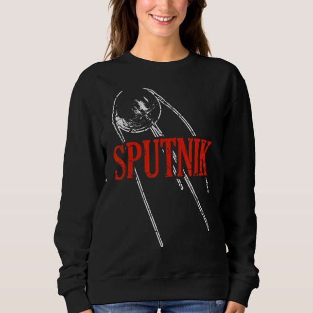 Sudadera Nave espacial Sputnik Satellite Sp (Anverso)