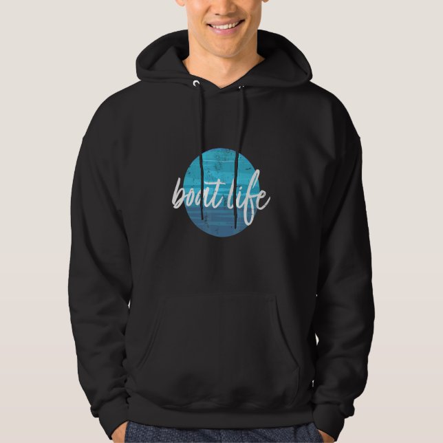 Sudadera Navegación en barco (Anverso)