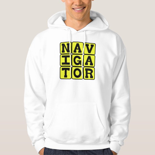 Sudadera Navegante, Maestro de Mapas (Anverso)