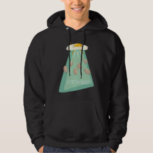 Sudadera Naves de Huevos Alienígenas  Decir Alien  para Niñ