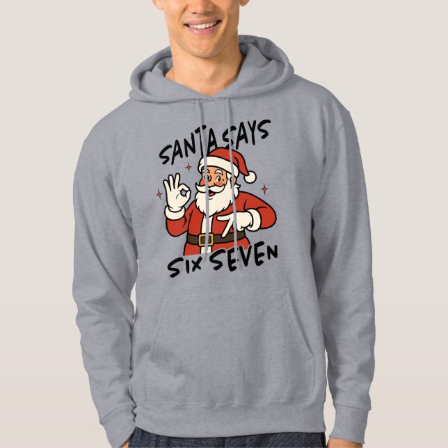 Sudadera Navidad 67 Seis Siete Meme Vacacional (Anverso)