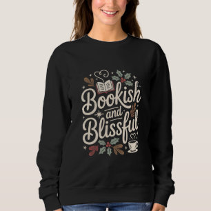 Sudadera Navidad Acogedora y Dichosa para Amantes de los Li