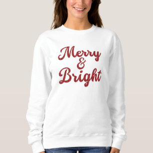 Sudadera Navidad Alegre y Brillante