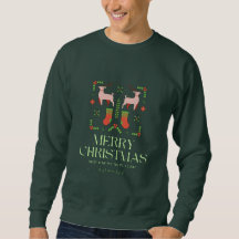 Navidad Alegres Reno y Medias | Hol Vintage