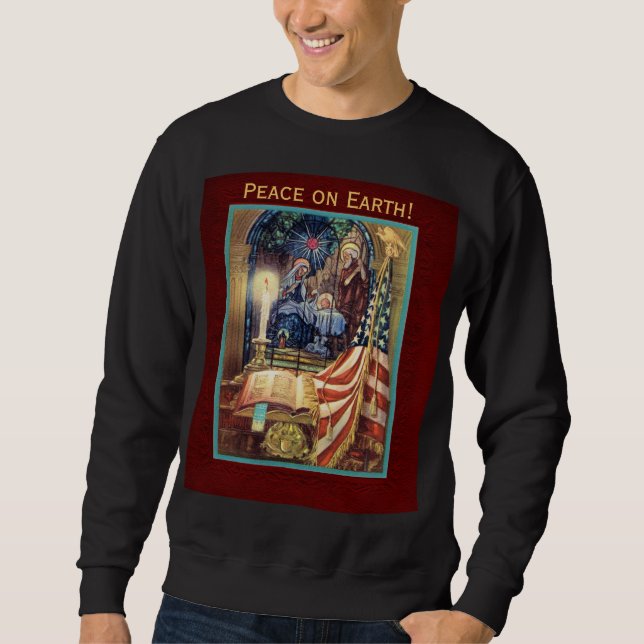 Sudadera Navidad americana  (Anverso)