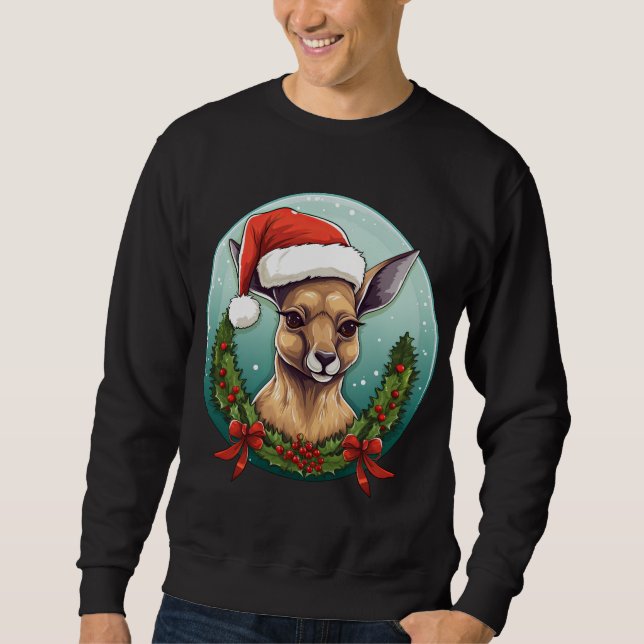 Sudadera Navidad canguro (Anverso)